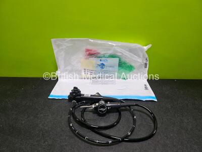 Olympus GIF-H260 Video Gastroscope - Engineer's Report : Optical System - No Fault Found, Angulation - No Fault Found, Insertion Tube - No Fault Found , Light Transmission - No Fault Found, Channels - No Fault Found, Leak Check - No Fault Found *SN 284699