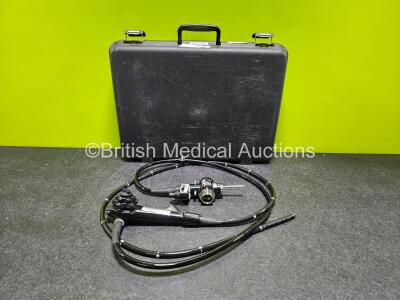 Olympus CF-Q260DL Video Colonoscope in Case - Engineer's Report : Optical System - No Fault Found, Angulation - No Fault Found, Insertion Tube - No Fault Found , Light Transmission - No Fault Found, Channels - No Fault Found, Leak Check - No Fault Found *