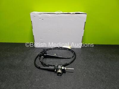 Olympus GIF-H260 Video Gastroscope - Engineer's Report : Optical System - No Fault Found, Angulation - No Fault Found, Insertion Tube - No Fault Found , Light Transmission - No Fault Found, Channels - No Fault Found, Leak Check - No Fault Found *SN 263430