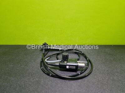 Pentax EC38-i10L Video Colonoscope - Engineer's Report : Optical System - Unable to Check, Angulation - Not Reaching Specification - To Be Adjusted, Insertion Tube - No Fault Found , Light Transmission - No Fault Found, Channels - No Fault Found, Leak Che