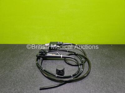 Pentax EC34-i10F Colonoscope - Engineer's Report : Optical System - Unable to Check, Angulation - Play Evident, Not Reaching Specification - To Be Adjusted, Insertion Tube - No Fault Found , Light Transmission - No Fault Found, Channels - No Fault Found, 