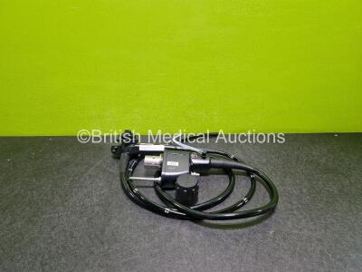 Pentax EG-3490K Video Gastroscope - Engineer's Report : Optical System - Unable to Check, Angulation - No Fault Found, Insertion Tube - No Fault Found , Light Transmission - No Fault Found, Channels - No Fault Found, Leak Check - No Fault Found *SN A12017