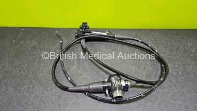 Olympus GIF-H260 Video Gastroscope - Engineer's Report : Optical System - No Fault Found, Angulation - No Fault Found, Insertion Tube - Bad Crush Mark, Light Transmission - No Fault Found, Channels - No Fault Found, Leak Check - No Fault Found *SN 2846836 - 2