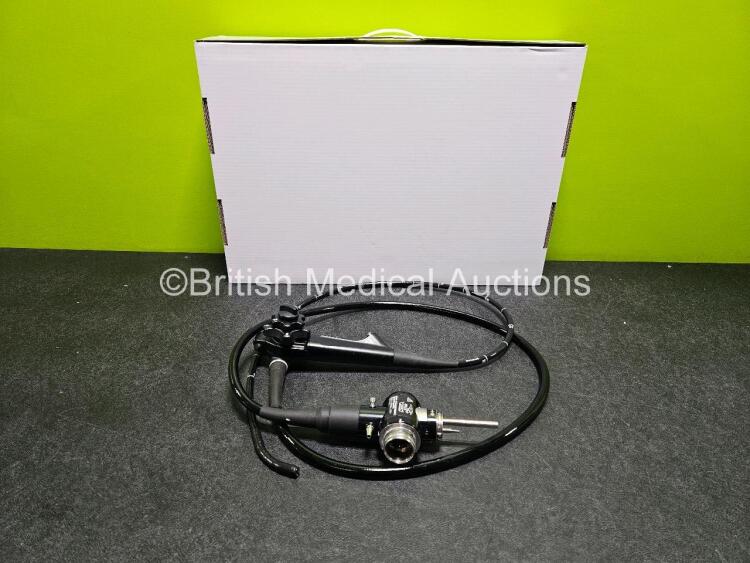 Olympus GIF-H260 Video Gastroscope in Case - Engineer's Report : Optical System - No Fault Found, Angulation - No Fault Found, Insertion Tube - No Fault Found , Light Transmission - No Fault Found, Channels - No Fault Found, Leak Check - No Fault Found *S