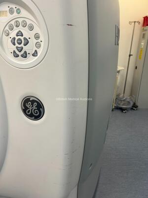 GE Discovery 750 HD 64 Slice CT Scanner *Mfd - 2014* with 2020 Performix HD Plus X-Ray Tube (Liquid Bearing), Patient Table, Workstation, Gantry, Software Manuals and Cardiac Trigger Monitor 7800 *Mfd - 2014* Fully Functional System and Professionally Dei - 19