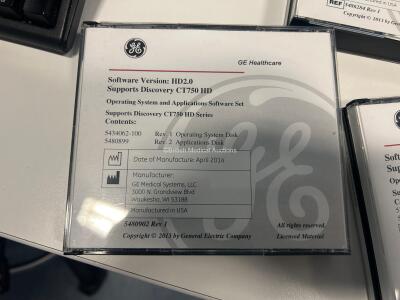 GE Discovery 750 HD 64 Slice CT Scanner *Mfd - 2014* with 2020 Performix HD Plus X-Ray Tube (Liquid Bearing), Patient Table, Workstation, Gantry, Software Manuals and Cardiac Trigger Monitor 7800 *Mfd - 2014* Fully Functional System and Professionally Dei - 58