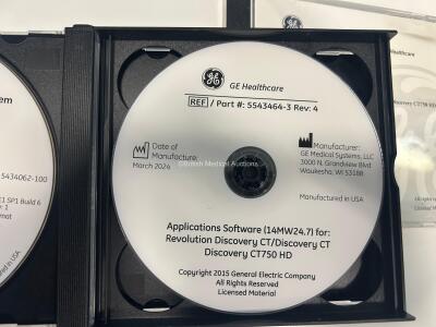 GE Discovery 750 HD 64 Slice CT Scanner *Mfd - 2014* with 2020 Performix HD Plus X-Ray Tube (Liquid Bearing), Patient Table, Workstation, Gantry, Software Manuals and Cardiac Trigger Monitor 7800 *Mfd - 2014* Fully Functional System and Professionally Dei - 61