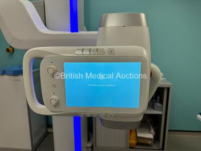 Samsung XGEO X-Ray System *Mfd - 2014* Including Upper Colum with Bucky & Original Tube, Detector, Collimator and Patient Table *SN: S020M3AD800001P* - Fully Functional System and Professionally Deinstalled *Q1076* - 14