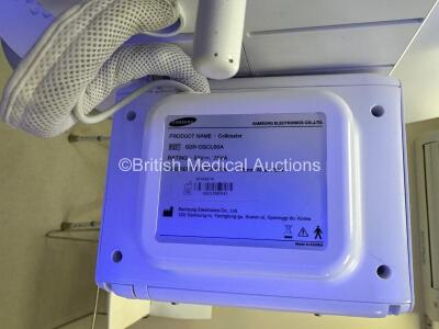 Samsung XGEO X-Ray System *Mfd - 2014* Including Upper Colum with Bucky & Original Tube, Detector, Collimator and Patient Table *SN: S020M3AD800001P* - Fully Functional System and Professionally Deinstalled *Q1076* - 18