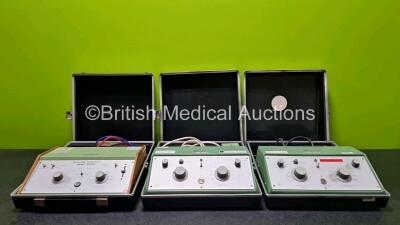 Job Lot Including 1 x Kamplex Screening Audiometer Model AS10W Unit and 2 x Kamplex Diagnostic Audiometer AD12 Units