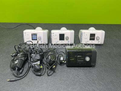 Job Lot Including 3 x Resmed 10 Autoset For Her CPAPs (All Power Up), 1 x Resmed 10 Autoset CPAP with 3 x Power Supplies *SN 22161351441 / 23172966826 / 22181010591 / 22182064985*