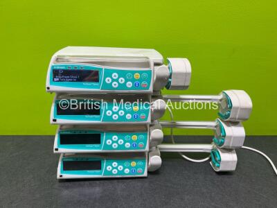 4 x B.Braun Perfusor Space Syringe Pumps (All Power Up)