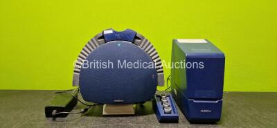 Job Lot Including 1 x Otometrics Aurical Aud 1081 Fitting Audiometer (Powers Up) with 1 x Aurical HIT 1082 Hearing Instrument Test Box and 1 x Aurical 1053 FreeFit Hearing Aid Fitter (Missing Cover - See Photo) *SN 416897 / 410915* *Asset No NA*