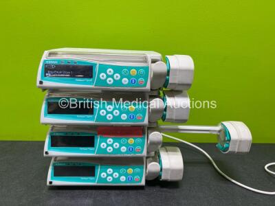 4 x B.Braun Perfusor Space Syringe Pumps (All Power Up)