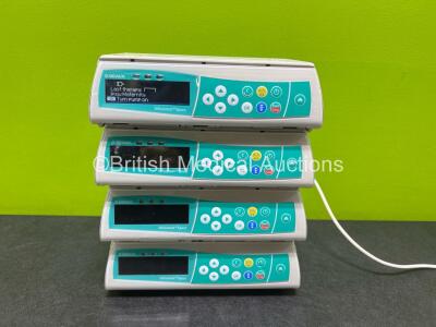 4 x B.Braun Infusomat Space Infusion Pumps (All Power Up)