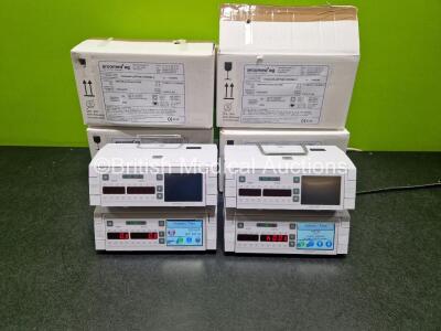 4 x Arcomed AG Volumed uVP7000 Chroma X Volumetric Pumps (All Power Up) in Box