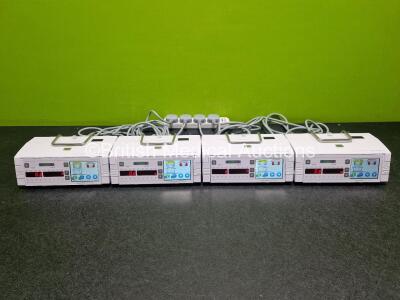 4 x Arcomed AG Volumed uVP7000 Chroma X Volumetric Pumps (All Power Up) in Box