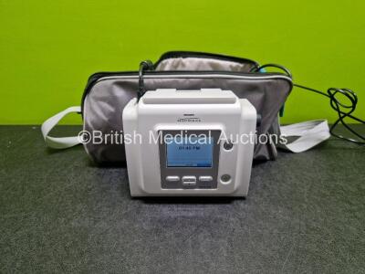 Philips Respironics BiPAP A40 Unit (Powers Up) in Case with Power Supply