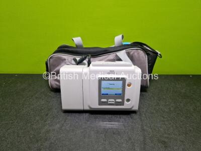 Philips Respironics BiPAP A40 Unit (Powers Up) in Case with Humidifier Chamber and Power Supply