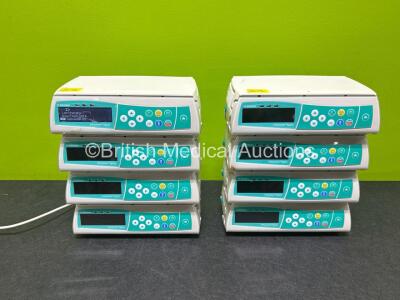 8 x B.Braun Infusomat Space Infusion Pumps (All Power Up)