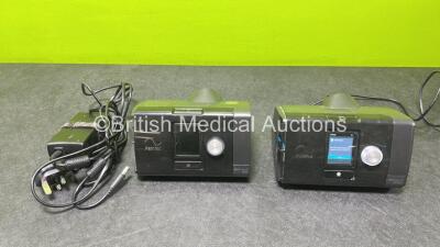 2 x ResMed Airsense 10 Elite CPAP (Powers Up) with 2 x Power Supplies *SN 23162218154 / 23193505863*