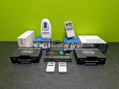 Mixed Lot Including, 1 x ResMed Li-ion Power Station 1 x Ohmeda Biox 3700e Pulse Oximeter, 2 x RB Endoscopy CLS100-1 Light Sources, 1 x APC Power Supply Unit, 1 x Niox Mino Unit, 1 x Nellcor NPB-70 Oximeter, 1 x ResMed S8 Escape 2 CPAP and 2 x Roche Accut