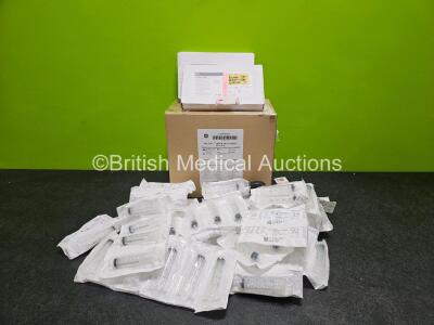 Mixed Lot including 1 x Box of GE Bilisoft Large Pad Cover, 2 x Physio Control Electrode Packs and BD Plastipak Syringes