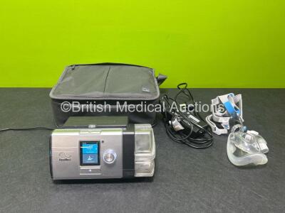 ResMed Lumis 150 VPAP-STA Unit (Powers Up) with 1 x Power Supply, Carry Bag and Mouthpiece *SN 22171371575*