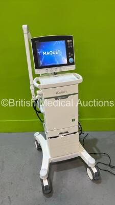 Maquet Servo-i Ventilator Model 6487800 Software Version v8.0 System Software Version v8.00.01 - Running Hours 660 *Mfd 2020* with Hoses (Powers Up)