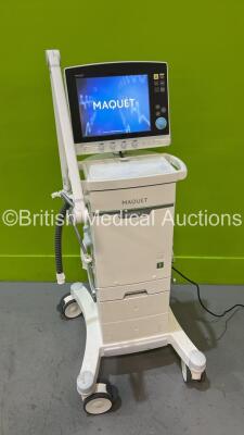 Maquet Servo-i Ventilator Model 6487800 Software Version v8.0 System Software Version v8.00.01 - Running Hours 1 *Mfd 2020* with Hoses (Powers Up)