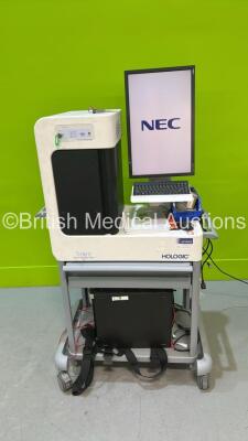 Hologic Trident Specimen Radiography System with PC Unit and Monitor (Powers Up - HDD REMOVED FROM PC UNIT) *S/N 85002140253* **Mfd 2014**