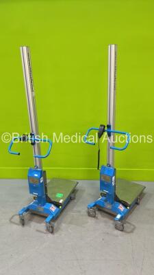 2 x Pronomic 70E Electric Lift and Drive Units with 1 x Controller (No Power) *S/N 15004-0062 / 15004-0063*