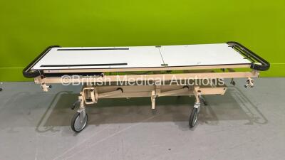 Huntleigh Nesbit Evans Hydraulic Patient Trolley with X-Ray Tray (Hydraulics Tested Working) *S/N NA*