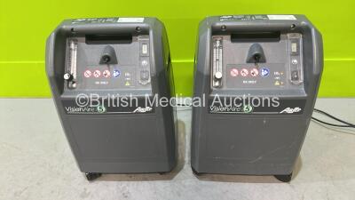 2 x AirSep VisionAire 5 Oxygen Concentrators (Both Power Up) GPB0119530024 / GPB0119380424*