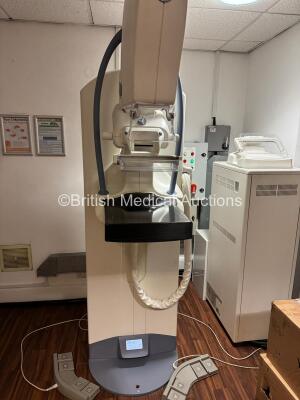 GE Senographe Mammography System *Mfd - 2012* Including Gantry, Installed Software, Breast Plates, Foot Pedals, Operator Console and Detector (Tube Removed from System During De-Install) Fully Functional System and Professionally Deinstalled *Q1001* - 3