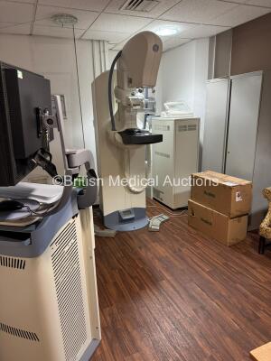 GE Senographe Mammography System *Mfd - 2012* Including Gantry, Installed Software, Breast Plates, Foot Pedals, Operator Console and Detector (Tube Removed from System During De-Install) Fully Functional System and Professionally Deinstalled *Q1001* - 11