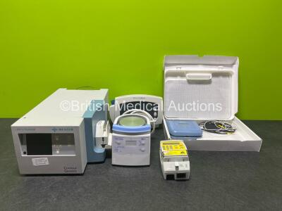 Mixed Lot Including 1 x Fisher & Paykel MR850AEK Respiratory Humidifier Unit (Powers Up), 1 x Mckinley Bodyguard 545 Epidural Infusion Pump with 1 x Pump Charger, 1 x Welch Allyn Ref 53NT0 Patient Monitor with Power Supply and 1 x idrostar + Unit in Case,