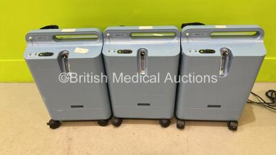 3 x Respironics Everflo OPI Oxygen Concentrator (All Power Up)