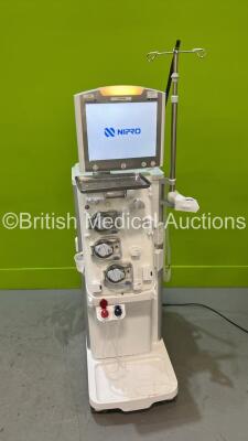 Nipro Surdial X Dialysis Machine Software Version 1.706 with Hoses (Powers Up) *GH*