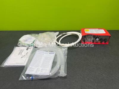 Smiths Medical ParaPAC Plus 310 Transport Ventilator MR Conditional *Mfd 2020* with 1 x Hose, 1 x Lithium Battery and Accessories in Box