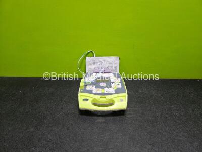 Zoll AED Plus Defibrillator In Carry Case (Powers Up Missing Front Cover - See Photo)