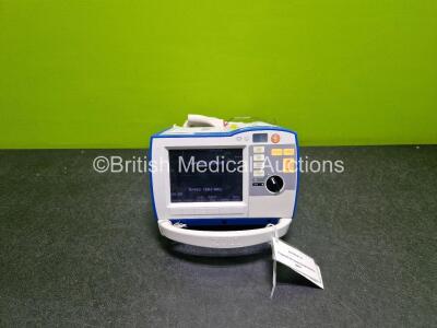 Zoll R Series Plus Defibrillator / Monitor (Powers Up with Stock Battery Stock Battery Not Included) Including ECG and Printer Options with 1 x Paddle Lead *SN AFF13C027884*