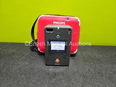 Philips Heartstart FR3 Defibrillator (Powers Up) in Case with LiMno2 Battery *Install Before - 20207* **SN C13L00527**