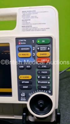 Medtronic Lifepak 12 Biphasic Defibrillator (Powers Up) Including Pacer, ECG and Printer Options with AC Power Adaptor (Powers Up) - 3