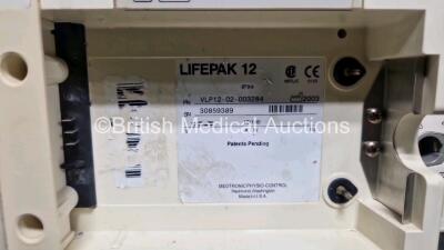 Medtronic Lifepak 12 Biphasic Defibrillator (Powers Up) Including Pacer, ECG and Printer Options with AC Power Adaptor (Powers Up) - 6