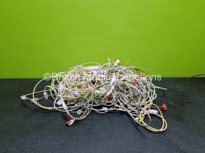 Job Lot of Philips 3 Lead ECG Leads