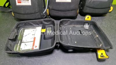 3 x Medtronic Lifepak 1000 Defibrillator Cases - 5