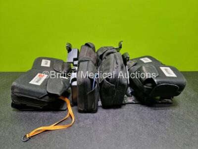 4 x Lifepak 15 Spare Carry Cases