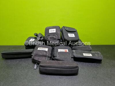 Job Lot of Various Lifepak 15 Defibrillator Cases