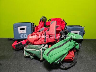 Job Lot of Various Defibrillator Cases